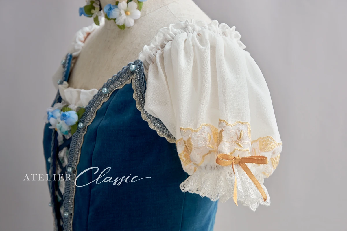 騎兵隊の休止衣装 袖のデザイン